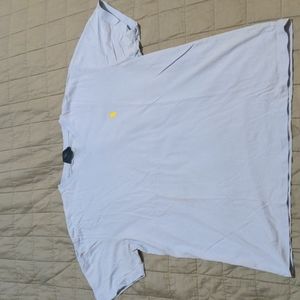 Polo by Ralph Lauren baby blue t-shirt with yellow logo